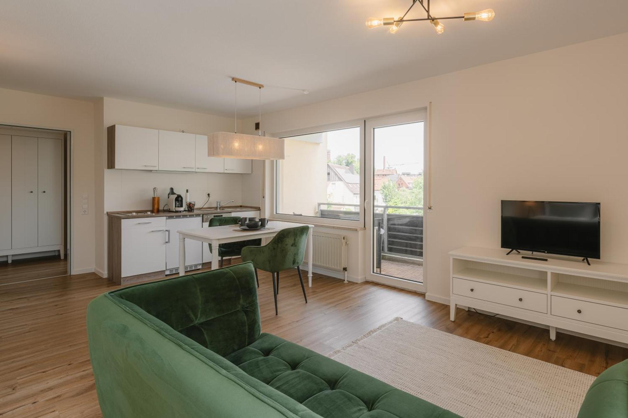 Exklusiv & Zentral: 1-Zi. Apartment Mit Balkon Stellplatz Bayreuth Kültér fotó